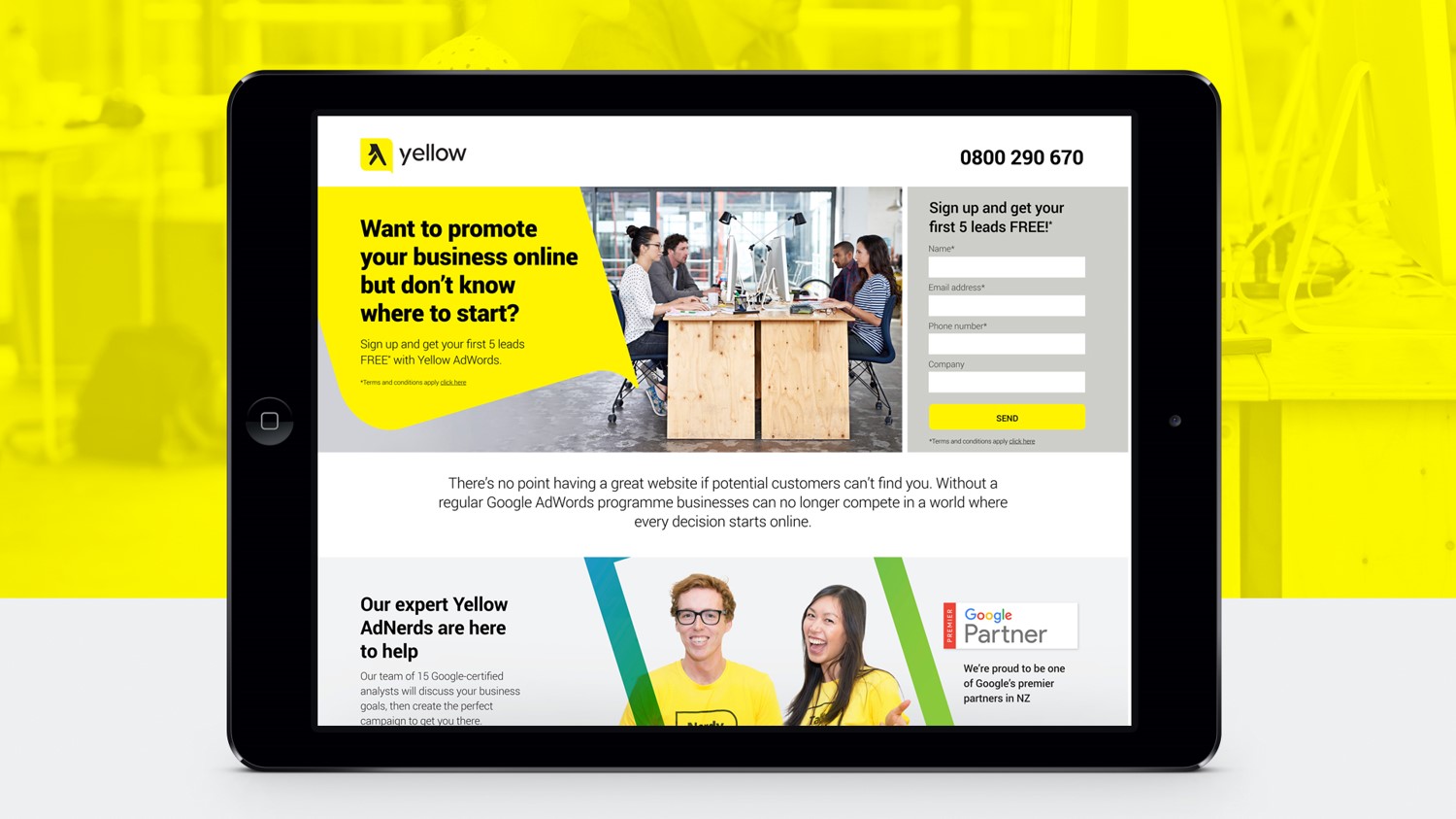 Yellow project image