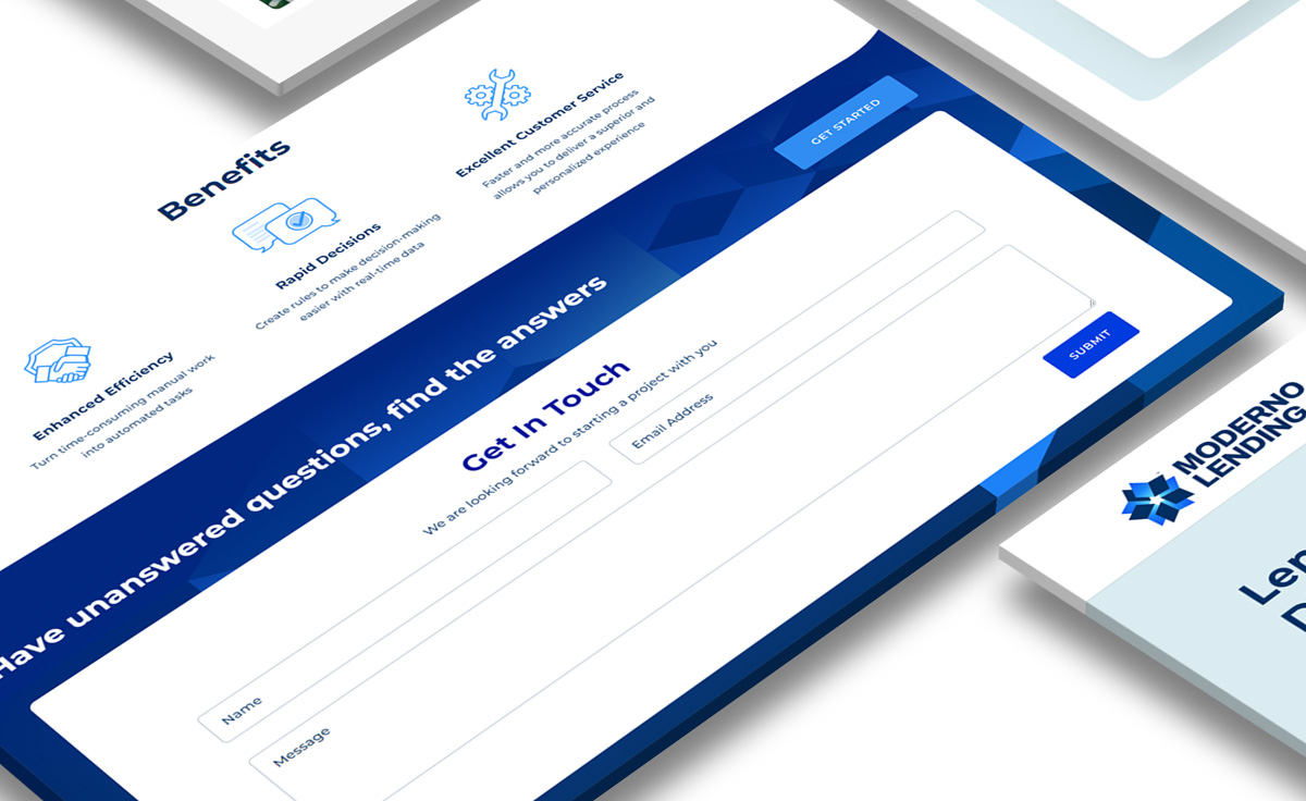Moderno Lending project image