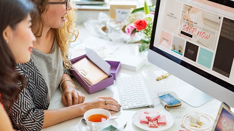 What is an electronic commerce or ecommerce website?